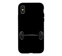 Custodia per iPhone X/XS LA PALESTRA È COME A CASA PER ME Sollevamento Pes
