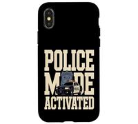 Custodia per iPhone X/XS La polizia ha attivato la pattuglia dei