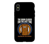 Custodia per iPhone X/XS La porta chiusa per l'ultima volta in pensione Sunshine