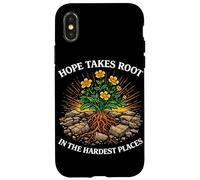 Custodia per iPhone X/XS La speranza affonda le radici nei luoghi più difficili della Scrittura cristiana