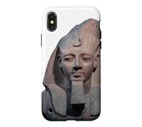 Custodia per iPhone X/XS La statua colossale di Ramesse II