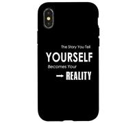 Custodia per iPhone X/XS La storia che racconti diventa la tua realtà