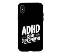 Custodia per iPhone X/XS L'ADHD è il mio superpotere