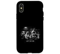Custodia per iPhone X/XS Last Call Club - Cani e gatti che fumano e bevono
