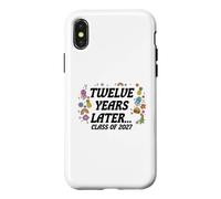 Custodia per iPhone X/XS Laurea dodici anni dopo ivertente del 2027