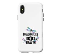 Custodia per iPhone X/XS Le libellule sono baci dal cielo