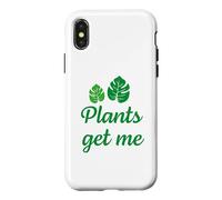 Custodia per iPhone X/XS Le piante mi prendono
