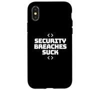 Custodia per iPhone X/XS Le violazioni della sicurezza fanno schifo - Hacker di sicurezza del programmatore INFOSEC