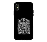 Custodia per iPhone X/XS Leggenda del mito della tartaruga immortale dell'eternità