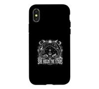 Custodia per iPhone X/XS Lei Tiene Le Stelle Astrologia Celeste