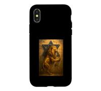 Custodia per iPhone X/XS Leone Di Giuda Gerusalemme Muro Occidentale La Stella Di David