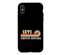 Custodia per iPhone X/XS LEVI Retro 70s 80s Sunset Stripe