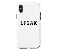 Custodia per iPhone X/XS LFGAK Facciamo impazzire l'Alaska Pride