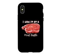 Custodia per iPhone X/XS L'ho vinto alla bistecca della lotteria di carne