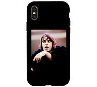 Custodia per iPhone X/XS Liam Gallagher Oasis Britpop dal vivo a Loch Lomond 1996