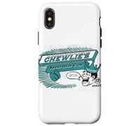 Custodia per iPhone X/XS Logo vintage in gomma alla menta verde di Kevin Smith Clerks 3 Chewlie