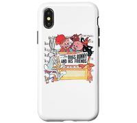 Custodia per iPhone X/XS Looney Tunes Bugs and Friends