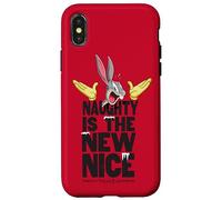 Custodia per iPhone X/XS Looney Tunes Bugs Bunny Naughty Christmas