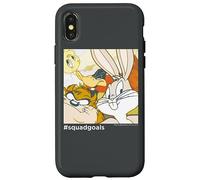 Custodia per iPhone X/XS Looney Tunes Squad Goals