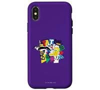 Custodia per iPhone X/XS Looney Tunes Tweety Slyvester Chase is On