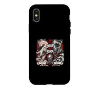 Custodia per iPhone X/XS L'ordine incontra il mito di Storm Amaterasu contro Susanoo