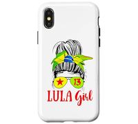 Custodia per iPhone X/XS Lula 2022 Presidente Brasil 13 Brasile Supporto per le donne