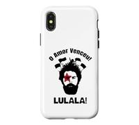 Custodia per iPhone X/XS Lula Brasile L'amore ha vinto Lulala Lula Lá