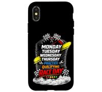 Custodia per iPhone X/XS Lunedì Martedì Giovedi Allenamento Qualifying Race Day