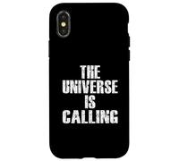 Custodia per iPhone X/XS L'UNIVERSO STA CHIAMANDO la corsa all'esplorazione spaziale verso i pianeti