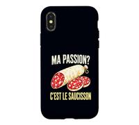 Custodia per iPhone X/XS Ma Passion C'est Le Saucisson Salumi Francesi