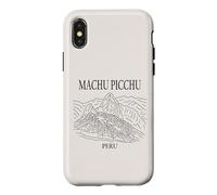 Custodia per iPhone X/XS Machu Picchu Peru Peruvian Travel Souvenir Incas Valley