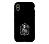 Custodia per iPhone X/XS Madonna Addolorata Sacro Cuore Sette Spade