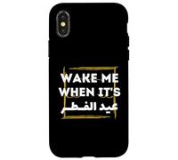Custodia per iPhone X/XS Maglia Eid Al-Fitr 2026 - Wake Me When It's Eid Al Fitr
