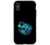 Custodia per iPhone X/XS Maglietta da pescatore, da uomo e da donna, regalo