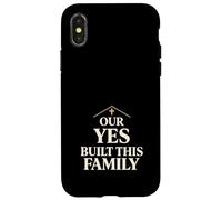 Custodia per iPhone X/XS Mamma adottiva cristiana, regalo per genitori adottivi cristiani