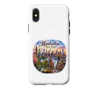 Custodia per iPhone X/XS Manhattan, New York City, Central Park, Broadway