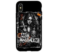 Custodia per iPhone X/XS Maria magdalena nell'arte del design religioso gotico