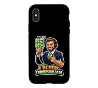 Custodia per iPhone X/XS Marketer dei dati di conversione I Bleed