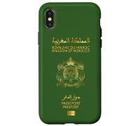 Custodia per iPhone X/XS Marocoo Passaporto Stemma, Regno del Marocco