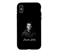 Custodia per iPhone X/XS Martin Lutero Reformation Teologo Monaco Ritratto