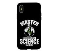 Custodia per iPhone X/XS Master in Scienze Ambientali Sostenibilità