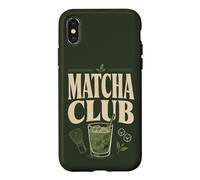 Custodia per iPhone X/XS Matcha Club Amante del tè Giapponese