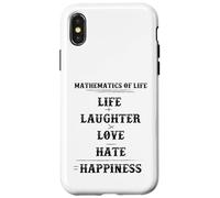 Custodia per iPhone X/XS Mathematics of Life Complex Equation Formula Math Lover Fun