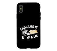 Custodia per iPhone X/XS Mechanical Keyboard Endgame Is A Lie Custom Keeb Mascot