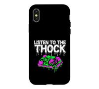 Custodia per iPhone X/XS Mechanical Keyboard Listen To The Thock PC Gamer