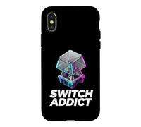 Custodia per iPhone X/XS Mechanical Keyboard Switch Addict Keeb Maker