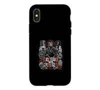 Custodia per iPhone X/XS Medieval Viking King CANUTE IL GRANDE sovrano