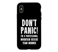 Custodia per iPhone X/XS Membro della squadra di soccorso alpino