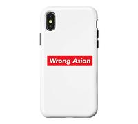 Custodia per iPhone X/XS Mese sbagliato asiatico americano degli isolani del Pacifico #AAPI asiatico sbagliato