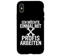 Custodia per iPhone X/XS Mi piacerebbe lavorare una volta con maestri artigiani